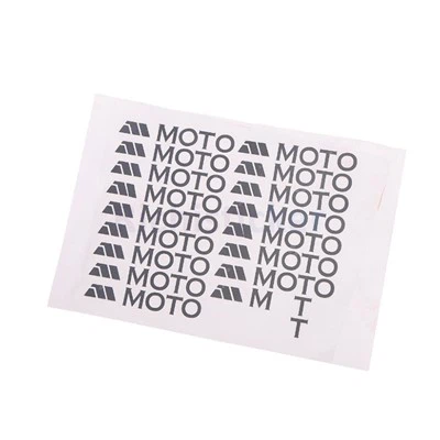 Electroform Thin Nickel Sticker Logo Label